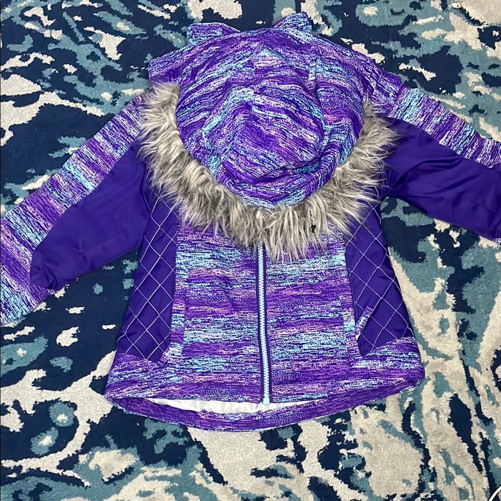 Free Country Kids' Jacket in Purple and Blue